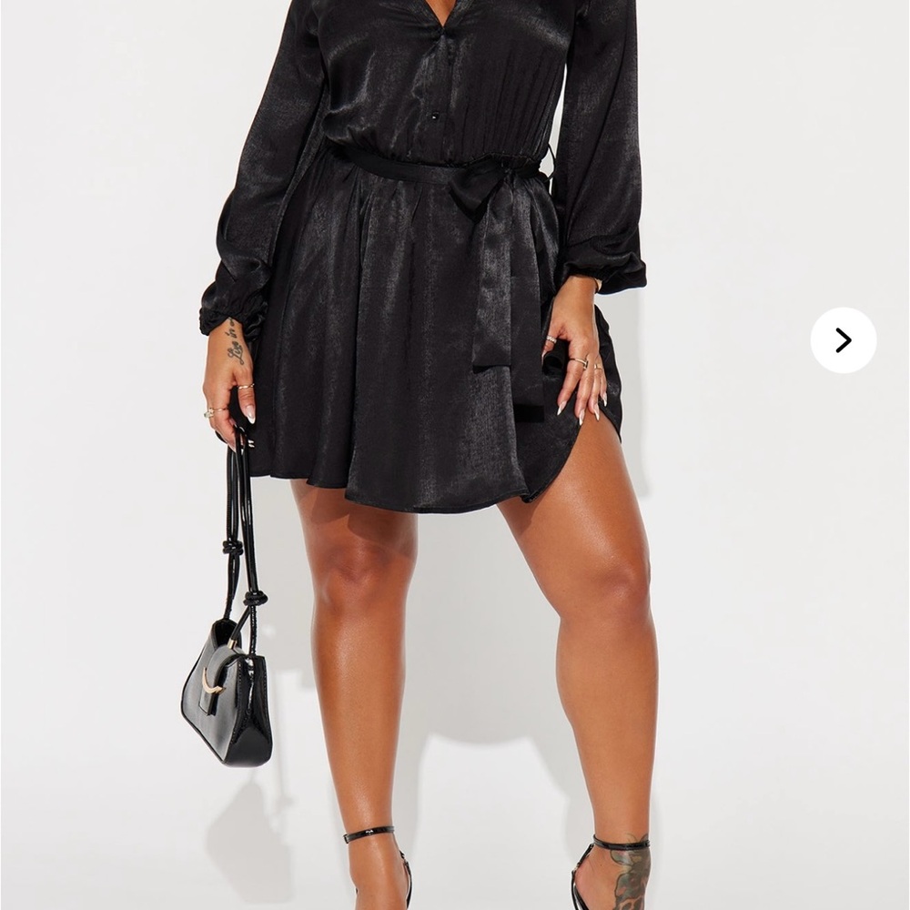 Elegant Black Women's Dress